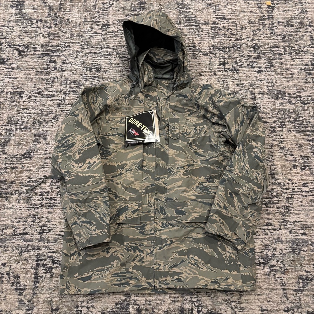 Valley Apparel Gore-Tex Camo Parka Hoody All Purpose Environment Men’s Large New